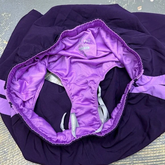 Nike 4’ Running Fitness Shorts Purple Lavender Workout Court 519819-584 Ace - Picture 6 of 12